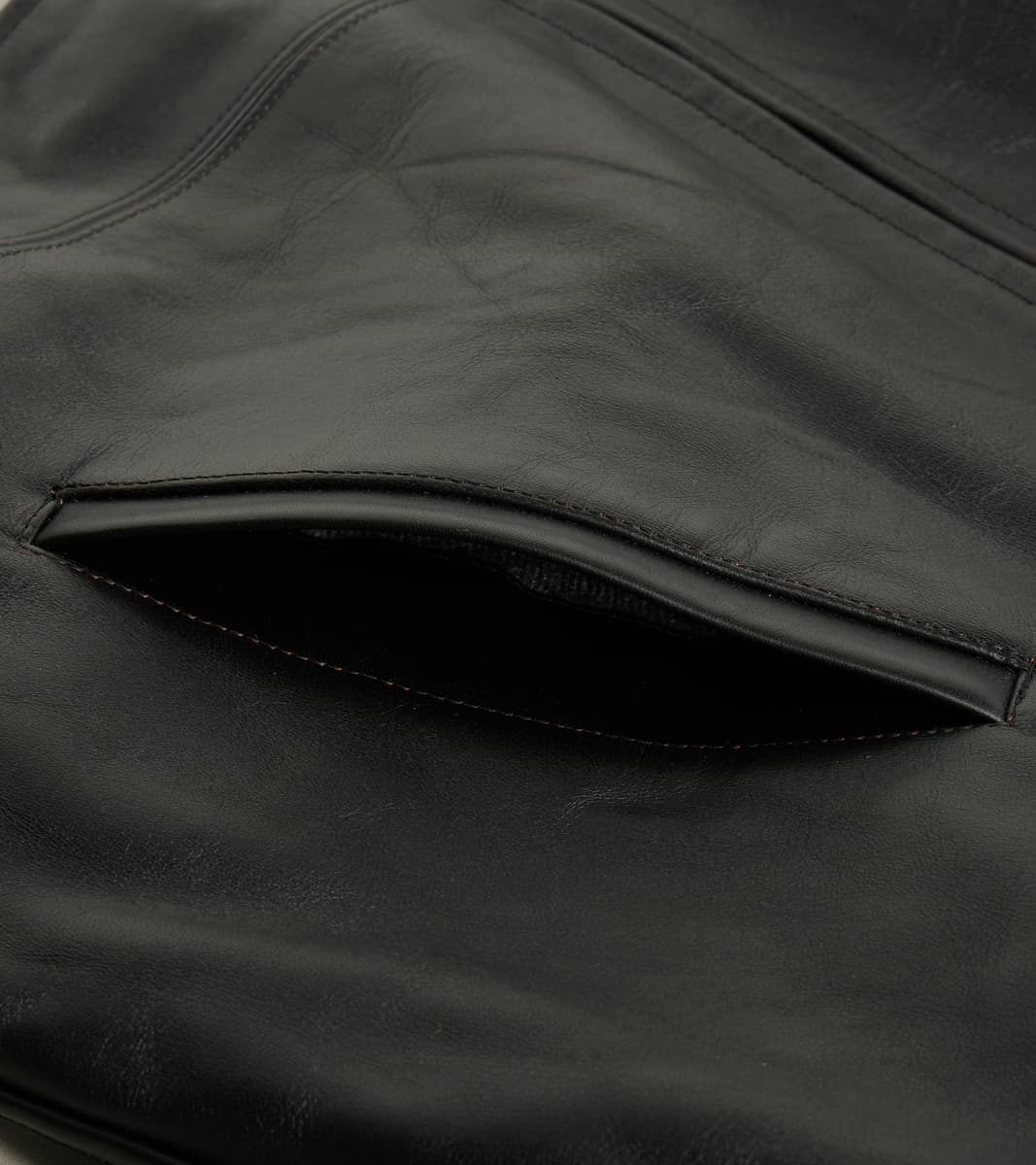 Lot. 802 Cossack Leather Jacket - Veg-Tan Horsehide - Black