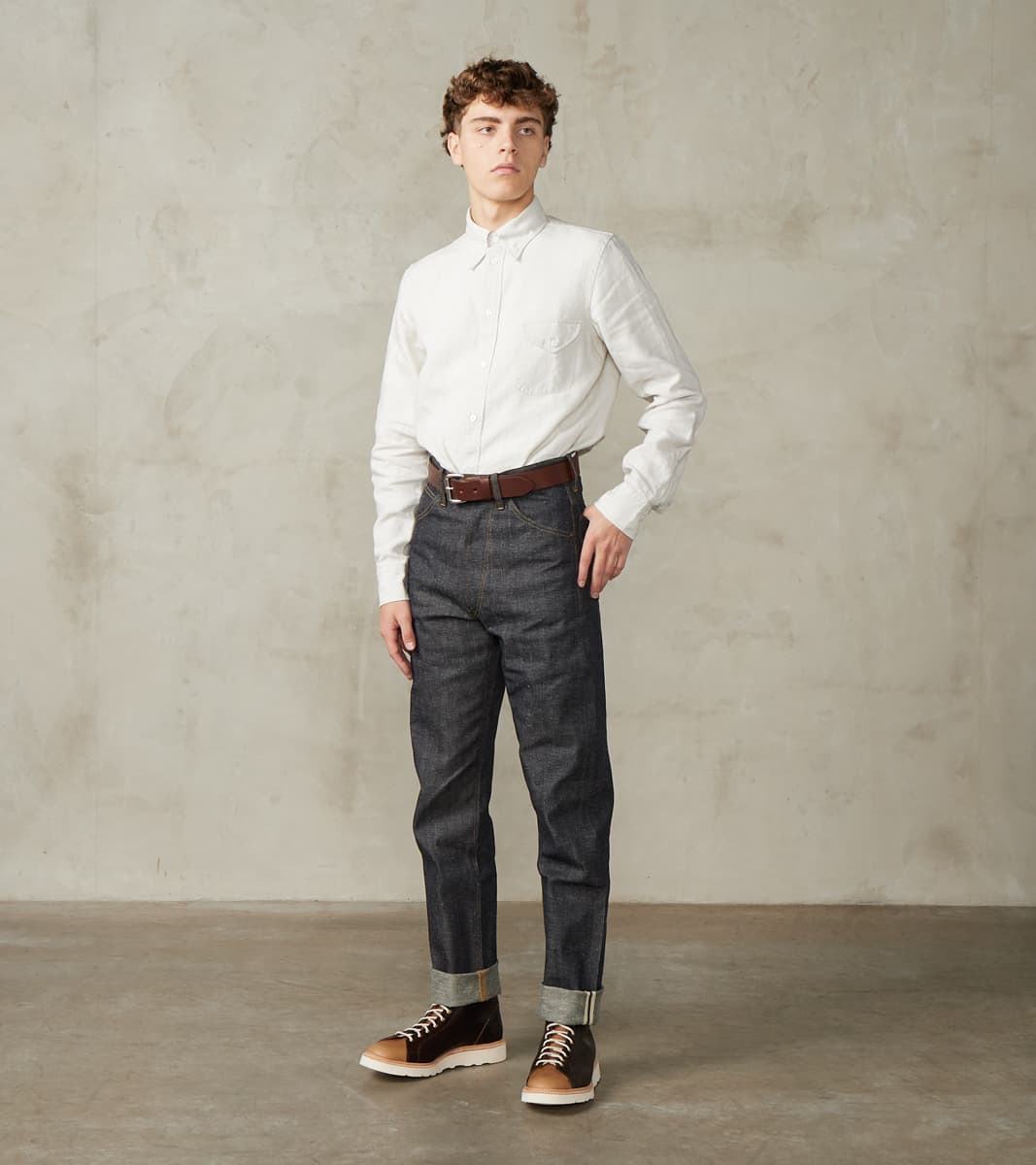 Lot. 702 Denim Trousers - Straight Tapered - Raw Indigo