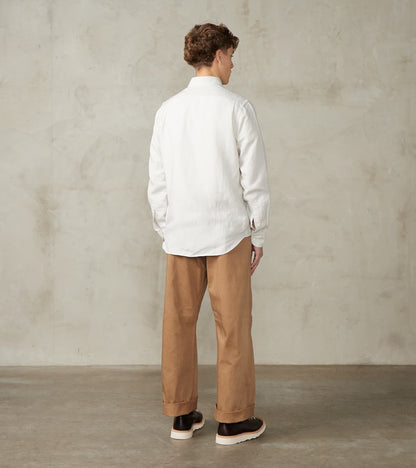Lot. 202 Engineer Trousers - Chino Cloth - Natural Dyed Beige