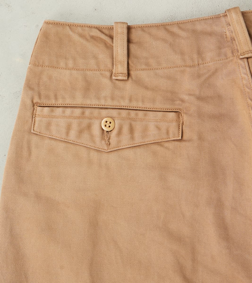 Lot. 202 Engineer Trousers - Chino Cloth - Natural Dyed Beige