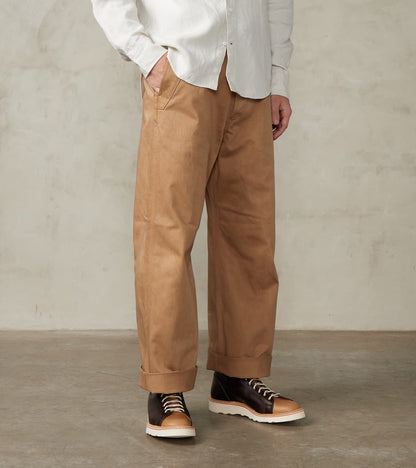 Taiga Takahashi T.T Lot. 202 Engineer Trousers - Chino Cloth - Natural…