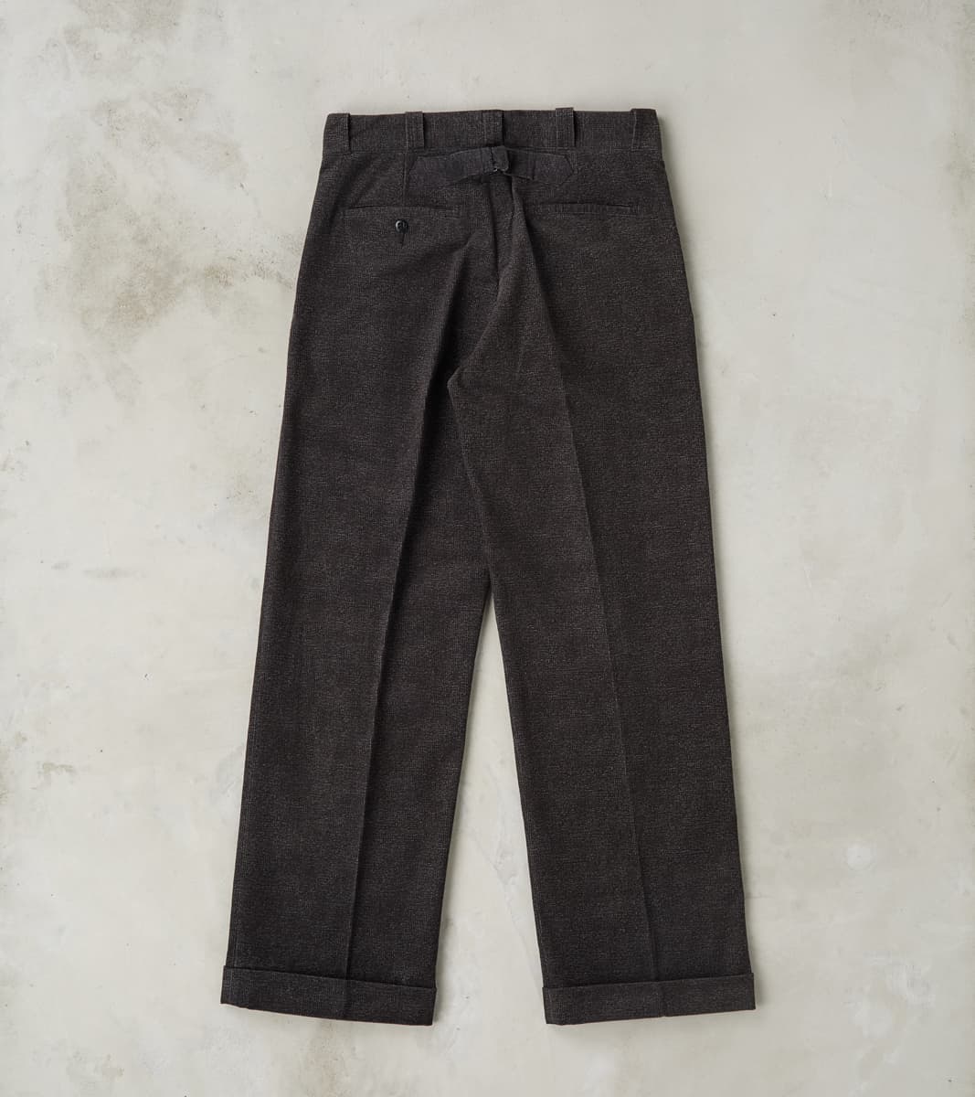 Lot. 201 Work Trousers - Tweeduroy - Melange Charcoal
