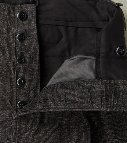 Lot. 201 Work Trousers - Tweeduroy - Melange Charcoal