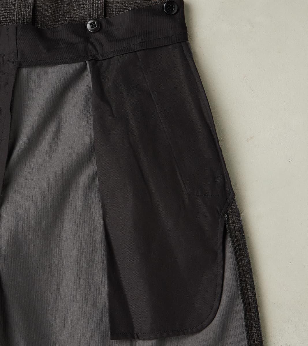 Lot. 201 Work Trousers - Tweeduroy - Melange Charcoal