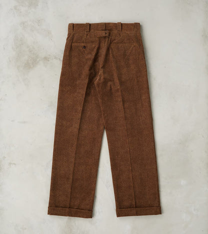 Lot. 201 Work Trousers - Tweeduroy - Melange Brown