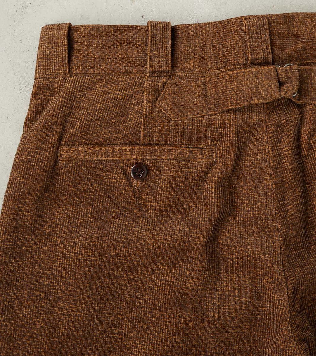 Lot. 201 Work Trousers - Tweeduroy - Melange Brown