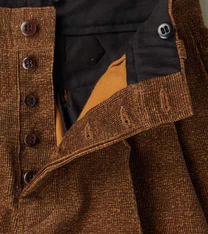 Lot. 201 Work Trousers - Tweeduroy - Melange Brown