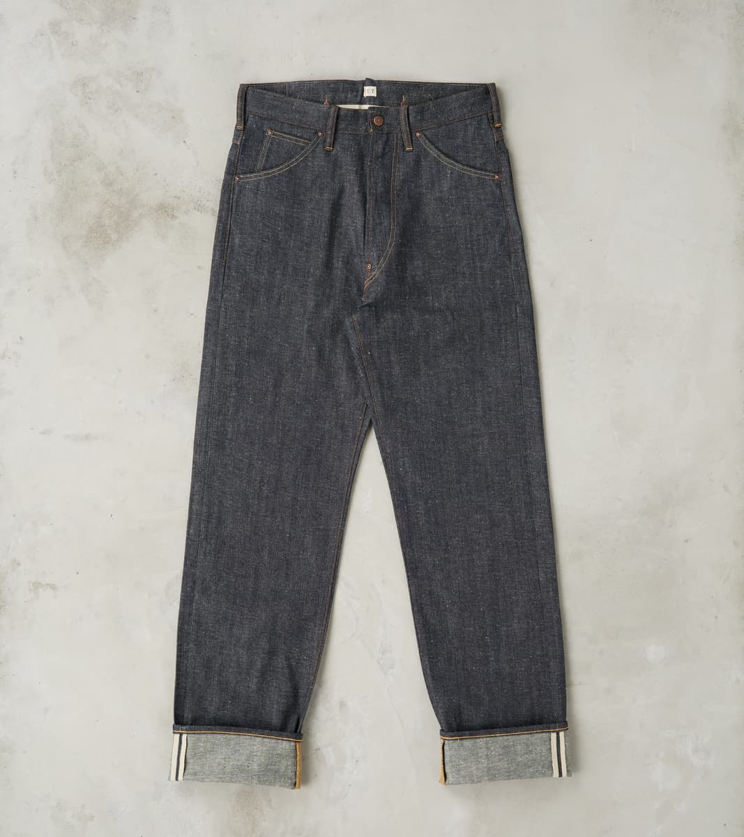 Taiga Takahashi T.T Lot. 702 Denim Trousers - Straight Tapered - Raw I…