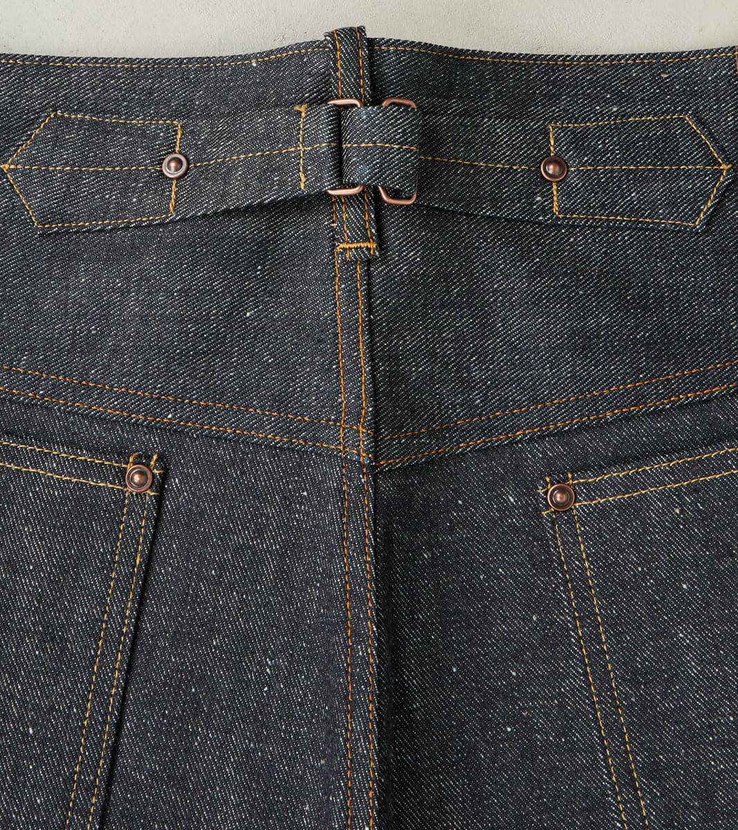 Lot. 702 Denim Trousers - Straight Tapered - Raw Indigo
