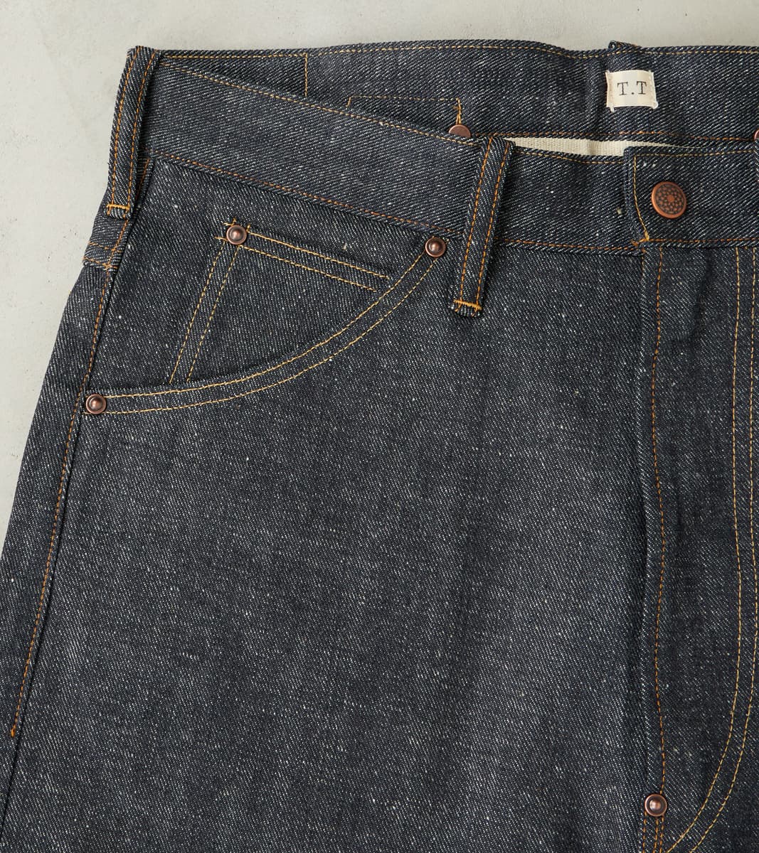 Lot. 702 Denim Trousers - Straight Tapered - Raw Indigo