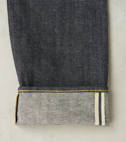 Lot. 702 Denim Trousers - Straight Tapered - Raw Indigo