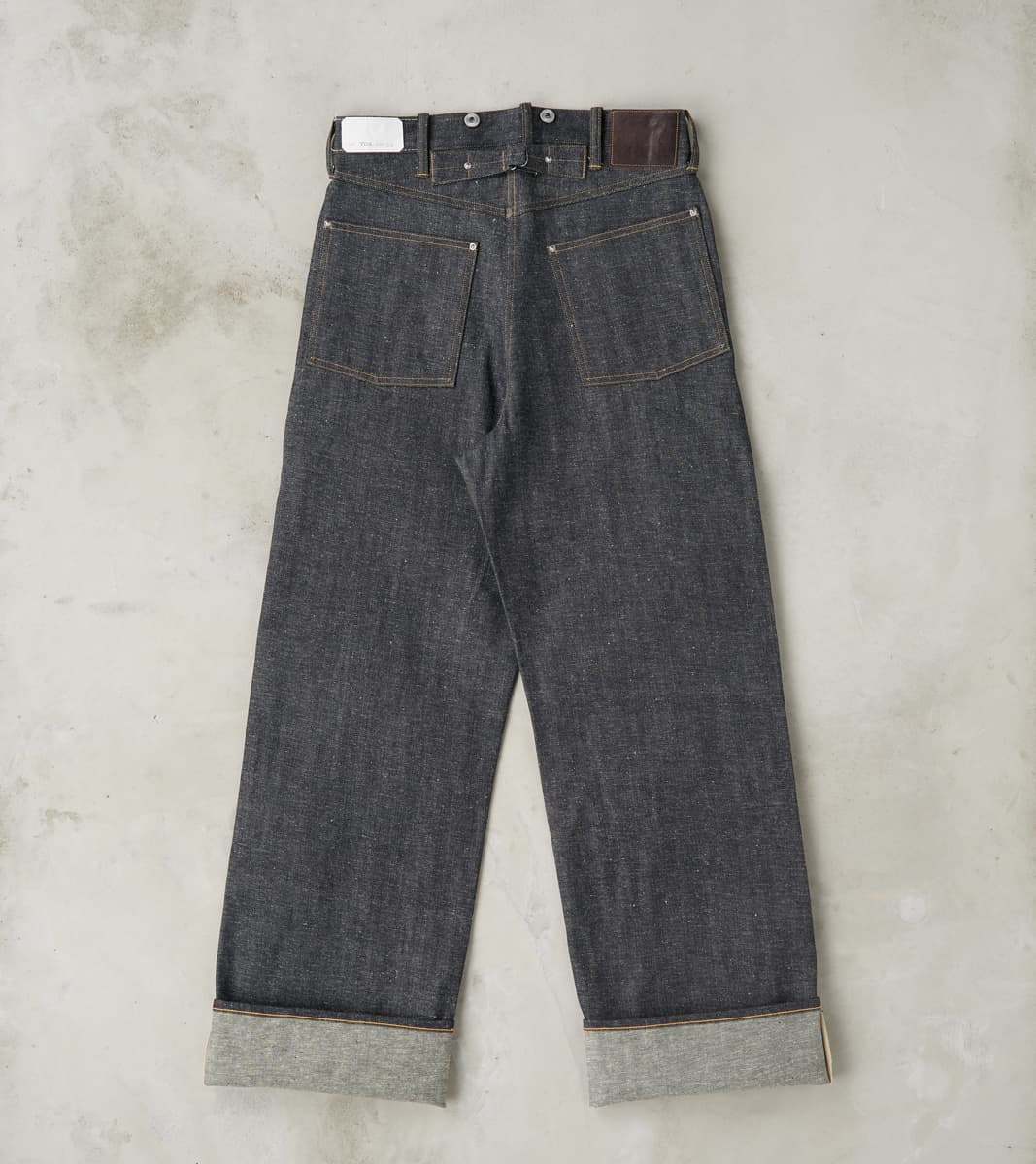 Lot. 704 Denim 1920s Trousers - Wide Straight - Raw Indigo