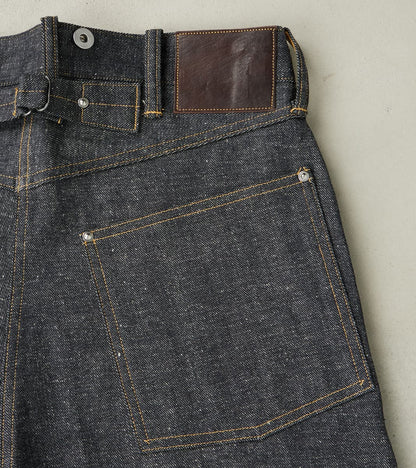 Lot. 704 Denim 1920s Trousers - Wide Straight - Raw Indigo