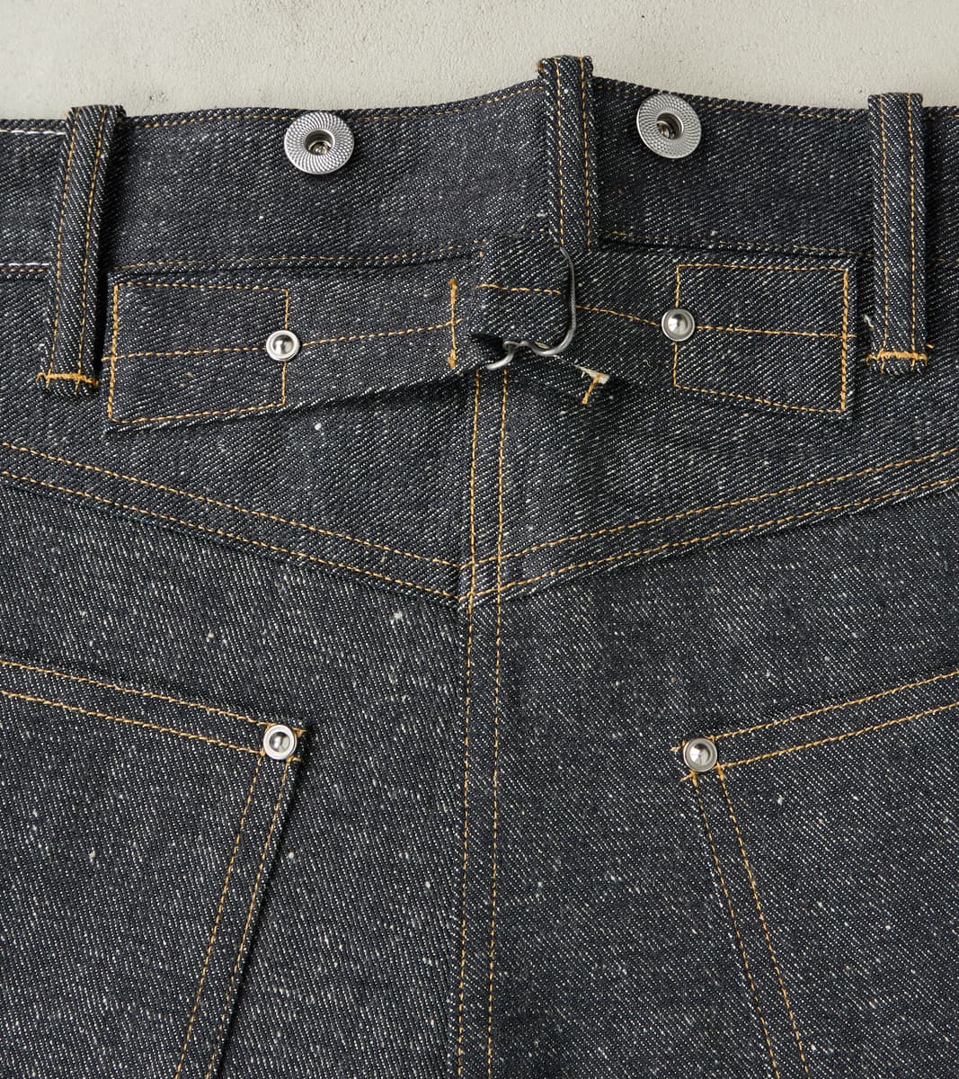Lot. 704 Denim 1920s Trousers - Wide Straight - Raw Indigo