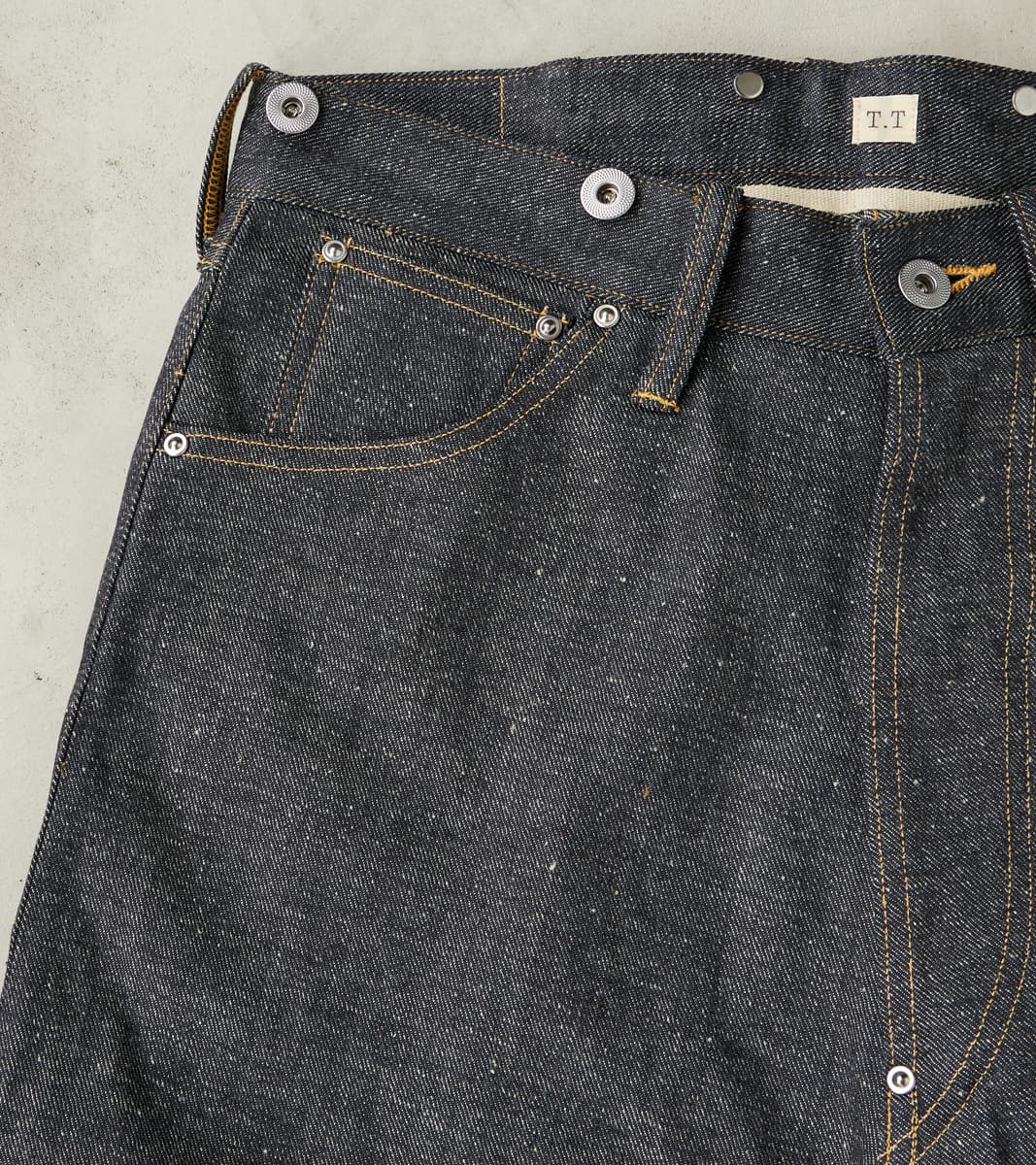 Lot. 704 Denim 1920s Trousers - Wide Straight - Raw Indigo