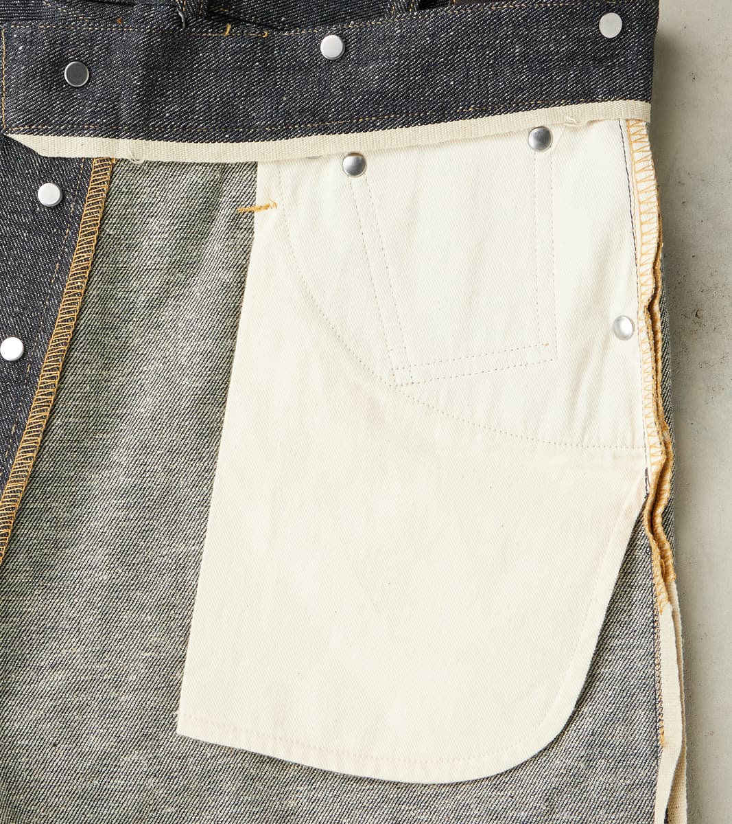 Lot. 704 Denim 1920s Trousers - Wide Straight - Raw Indigo