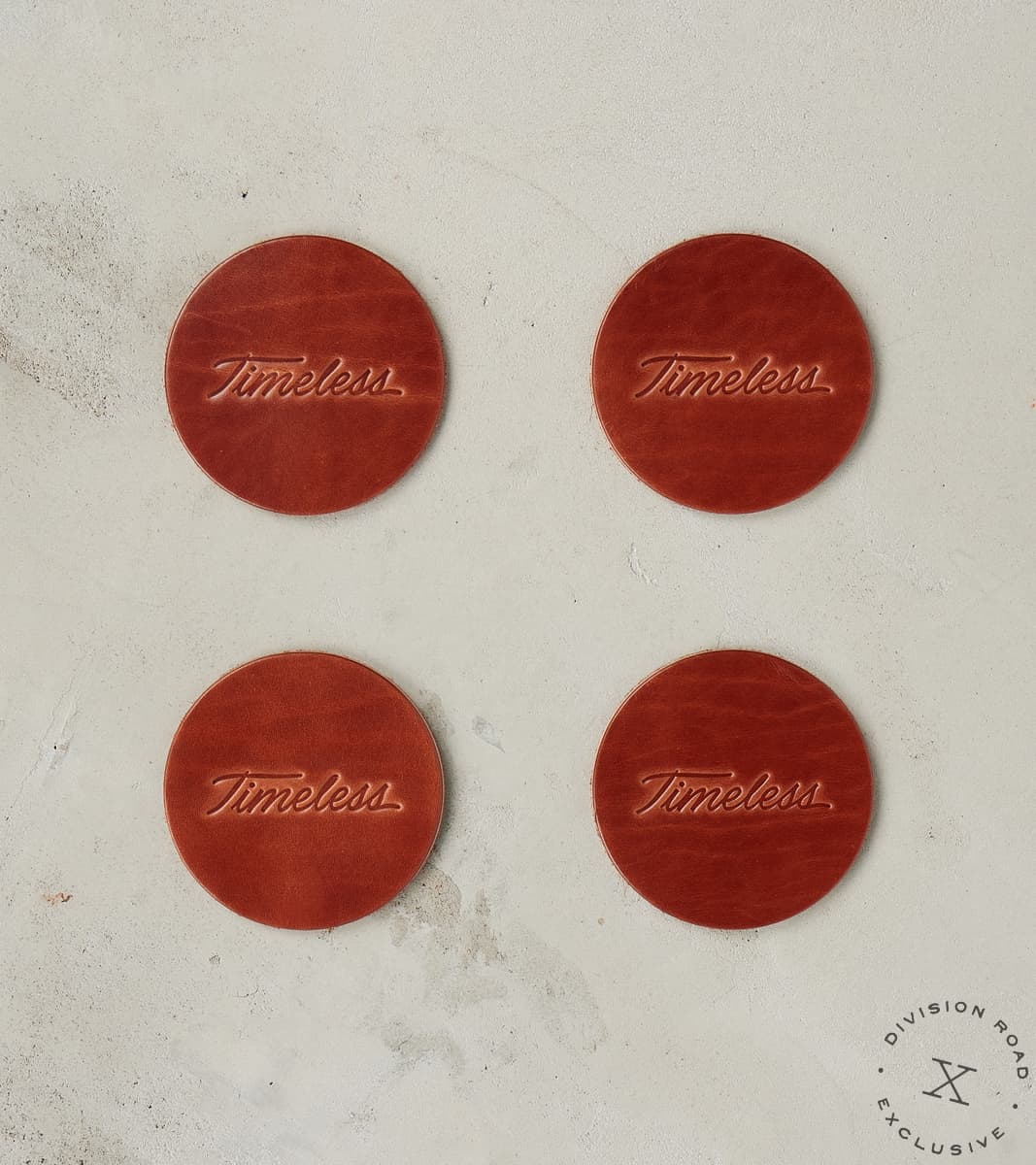 Division Road Timeless Coasters (Set of 4) - Wickett & Craig Tradition…