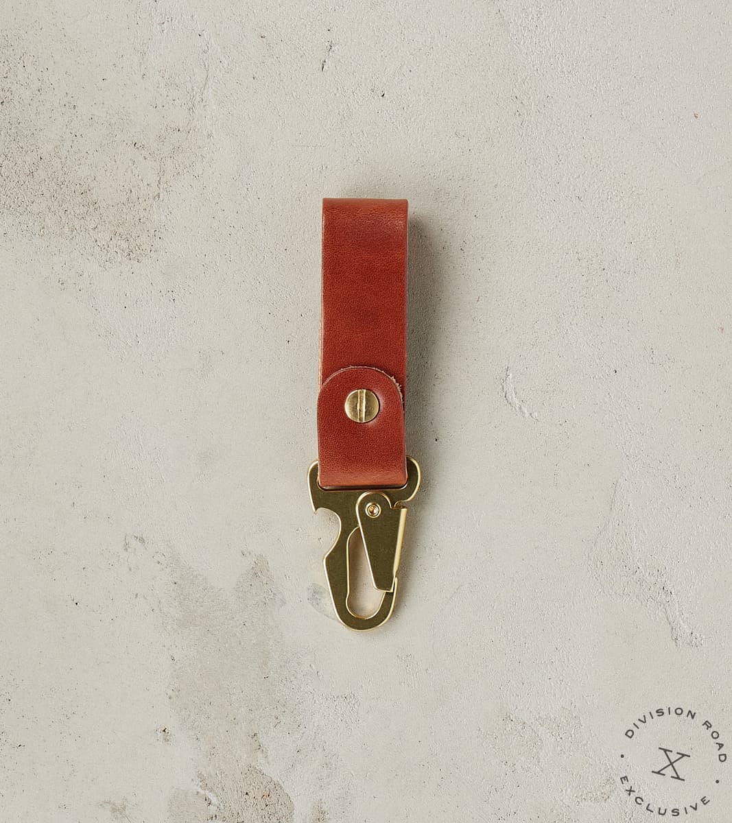 Timeless Key Clip - Wickett & Craig Traditional Harness - Medium Brown