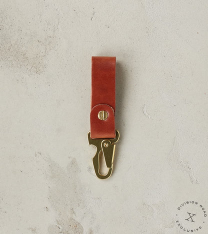 Timeless Key Clip - Wickett & Craig Traditional Harness - Medium Brown