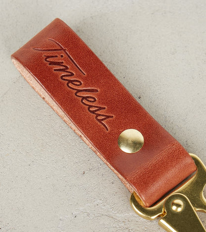 Timeless Key Clip - Wickett & Craig Traditional Harness - Medium Brown