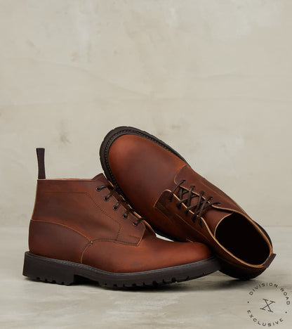 Monty Chukka - 4497 - Vibram Vi-Lite - Horween Dark Rust Chamois
