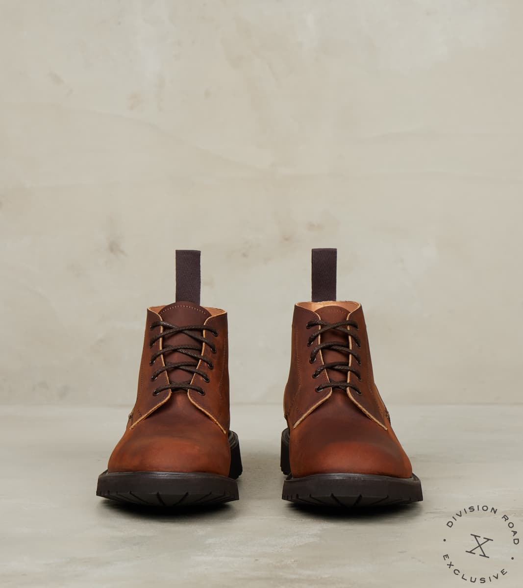 Monty Chukka - 4497 - Vibram Vi-Lite - Horween Dark Rust Chamois