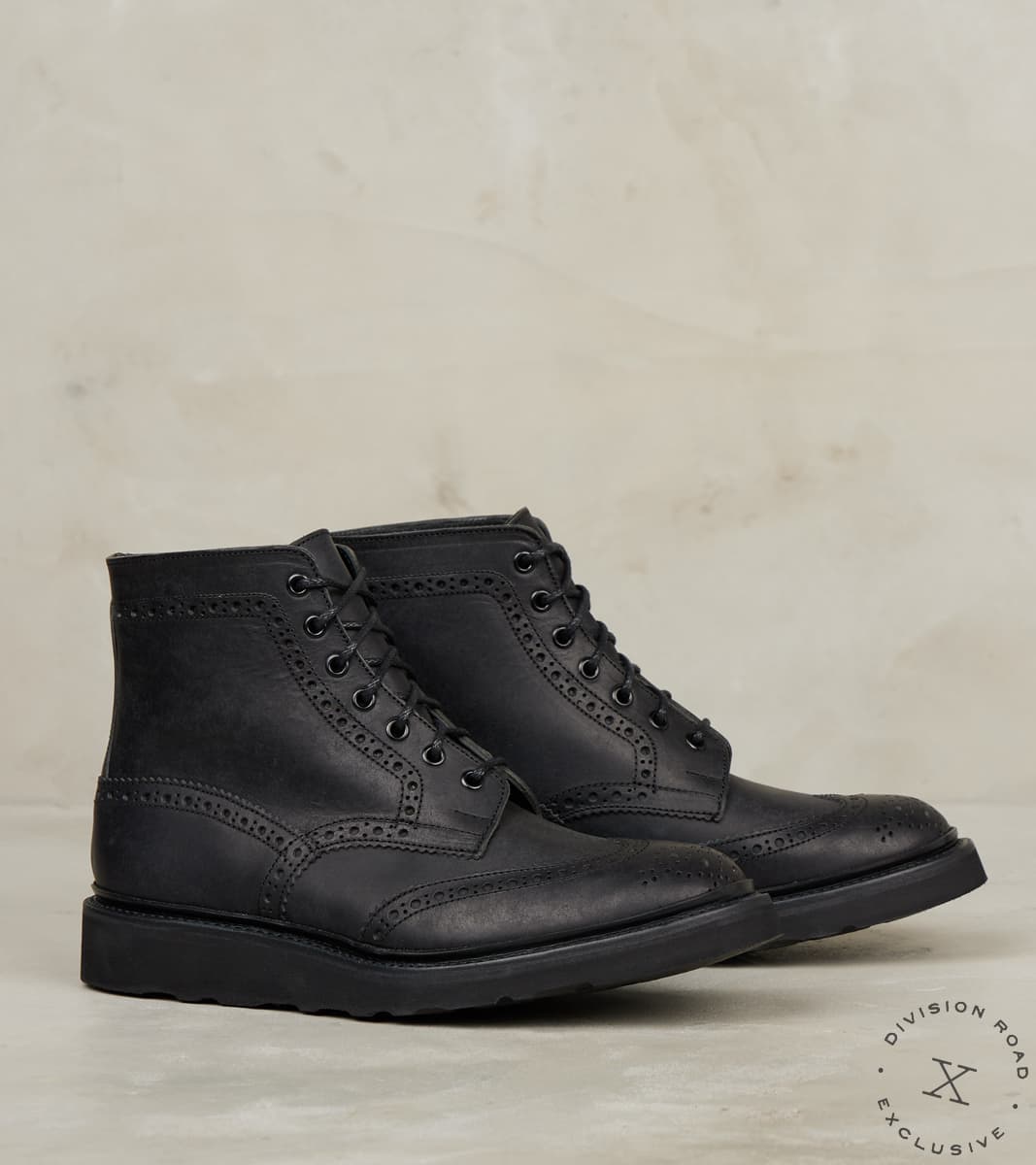 Tricker's Stow Boot 4497 Badalassi Nero Pueblo