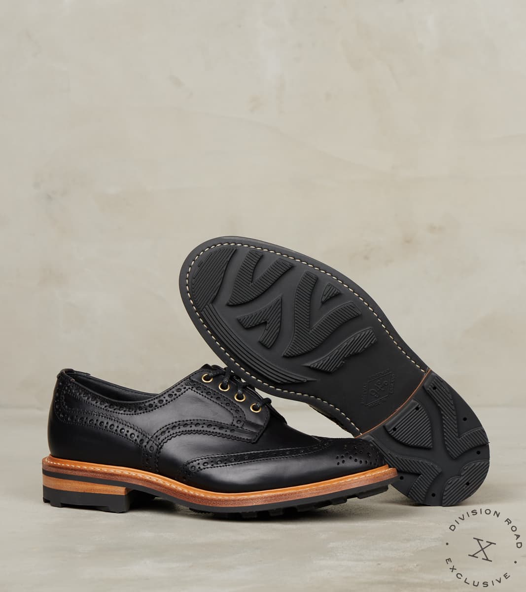 Tricker's x DR Bourton Brogue Derby - 4444 - Ridgeway - Horween