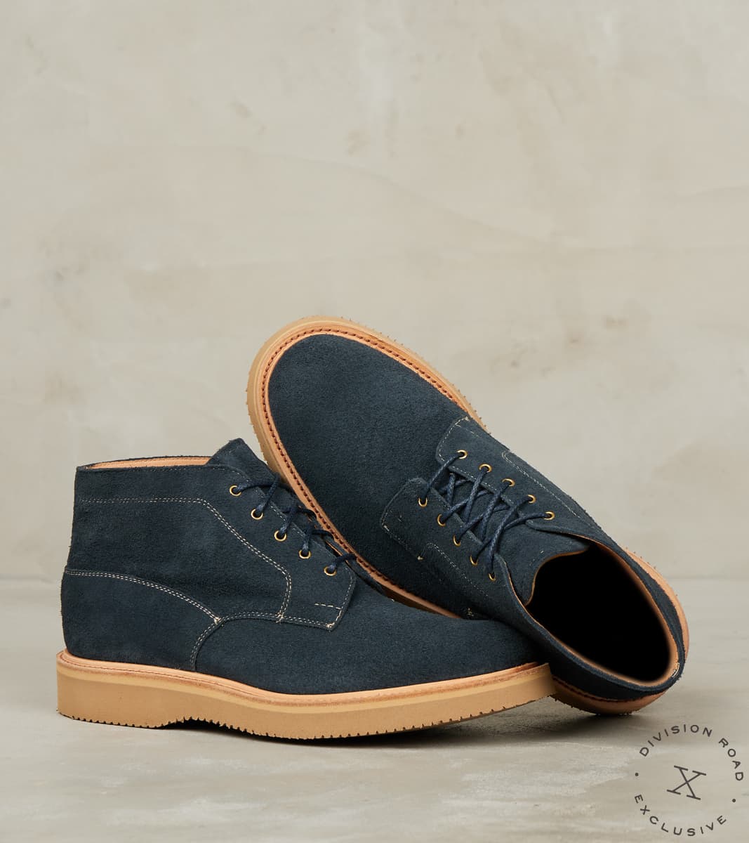 Monty Chukka - 4497 - Vibram 2060 - CF Stead Indigo Desert Oasis Suede