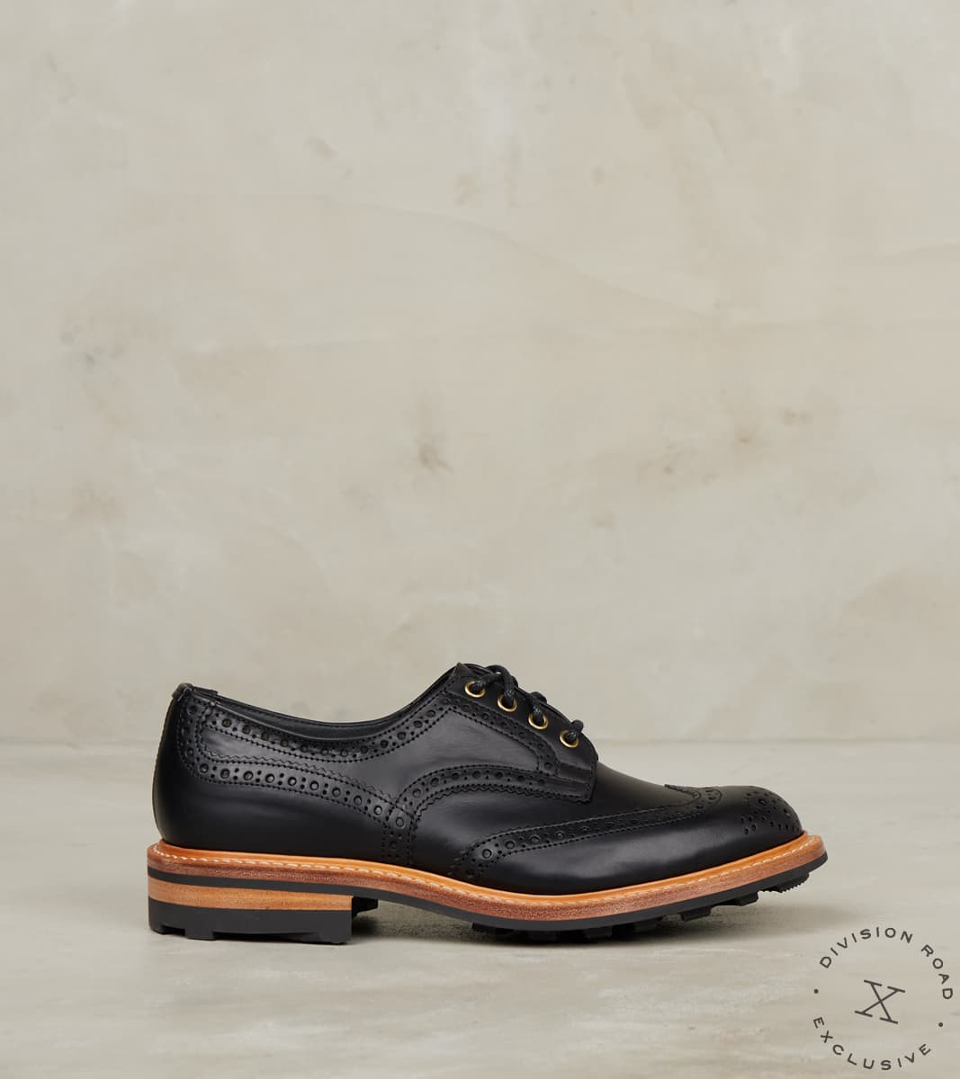 Tricker's x DR Bourton Brogue Derby - 4444 - Ridgeway - Horween