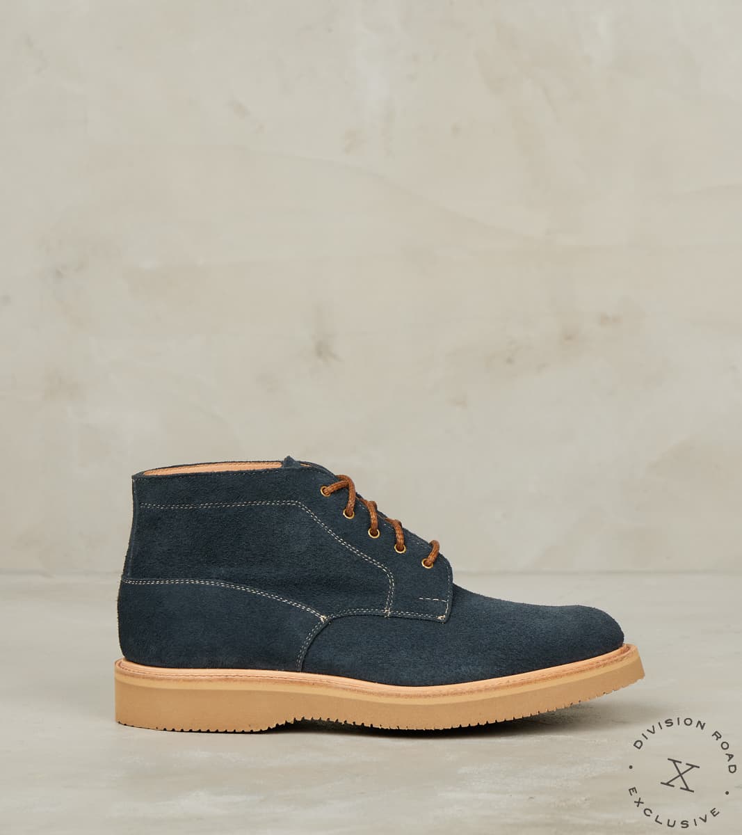 Tricker's x DR Monty Chukka - 4497 - Vibram 2060 - CF Stead Indigo