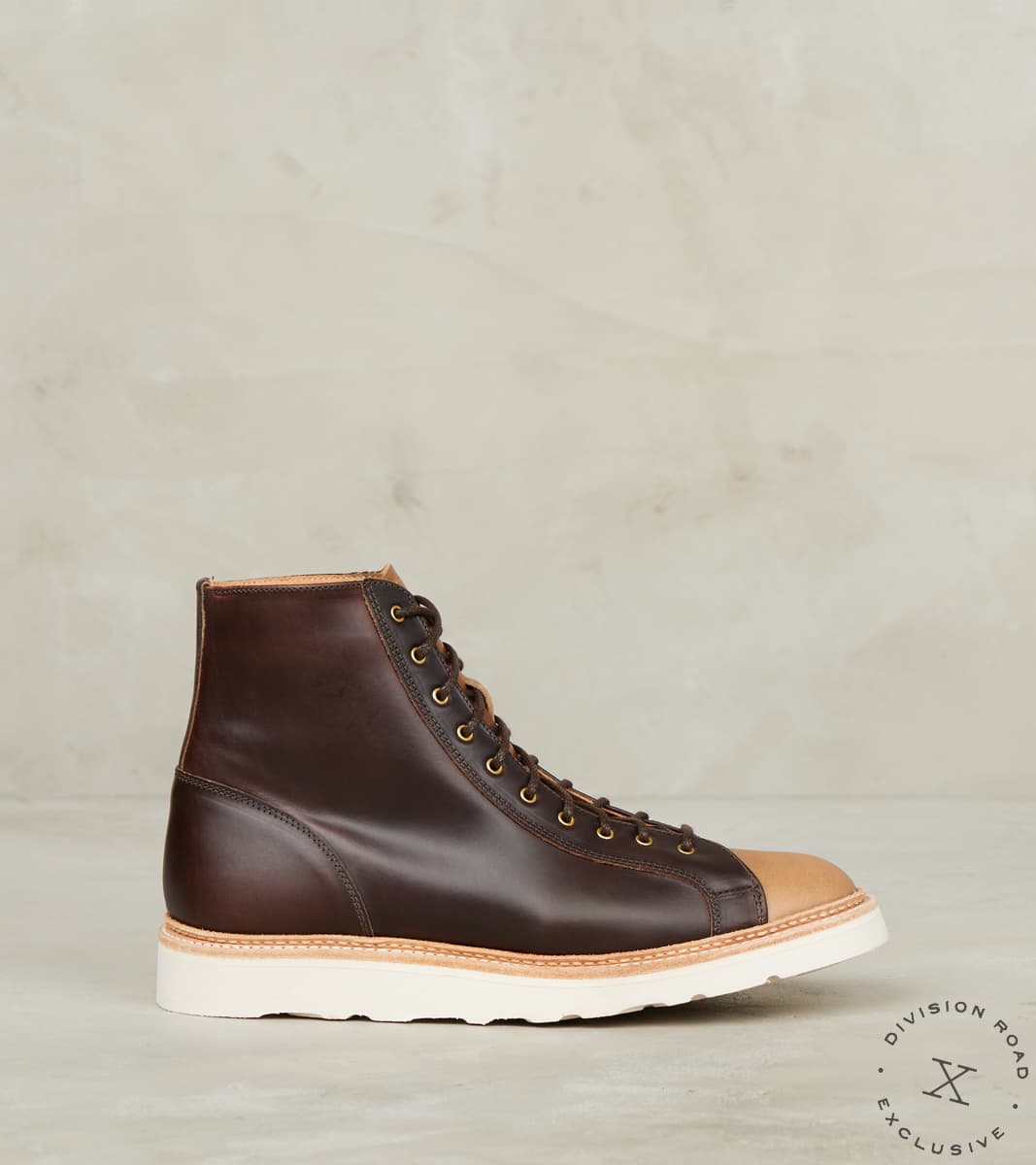 Tricker's x Division Road Super Monkey Boot - 5402 - Morflex - Espresso & Natural…