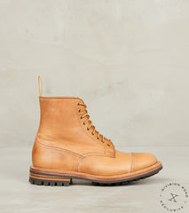 Tricker's x Division Road Churchill Boot - 4497 - Commando - Horween Natural Dubl…