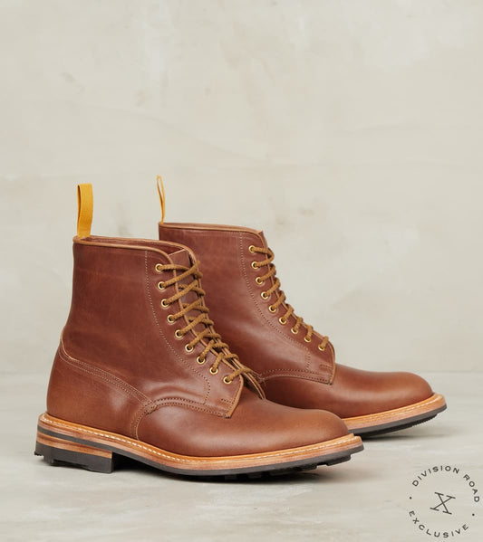 Tricker's x DR Tramping Boot - 4497 - Ridgeway - Horween Mocha Bisque …