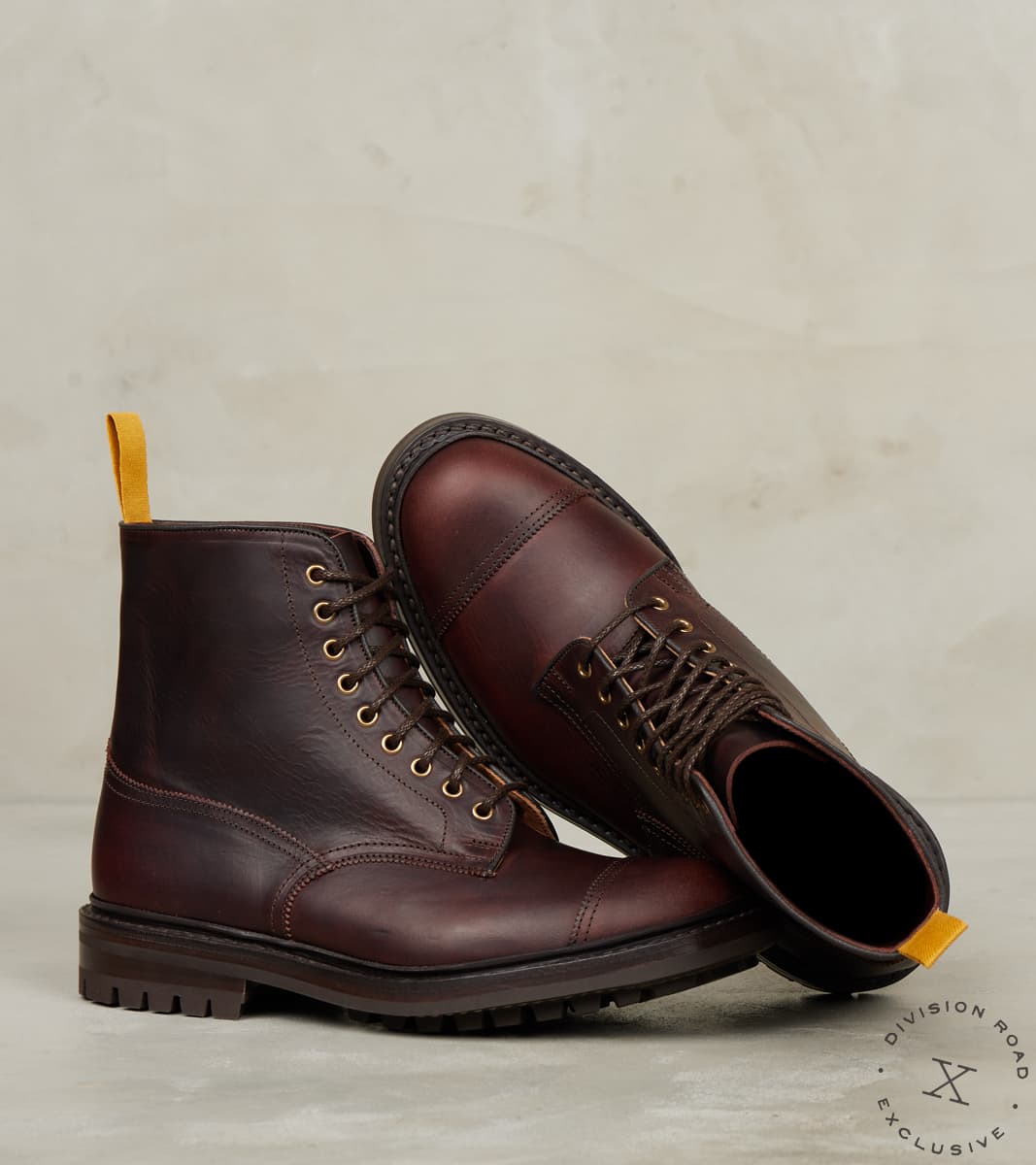 Churchill Boot - 4497 - Commando - Badalassi Tabacco Carlo Wax