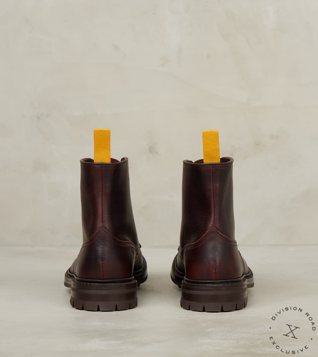 Churchill Boot - 4497 - Commando - Badalassi Tabacco Carlo Wax