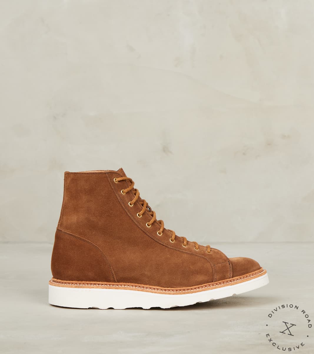 Division Road x Tricker's Super Monkey Boot - 5402 - Morflex - CF Stead Snuff Suede