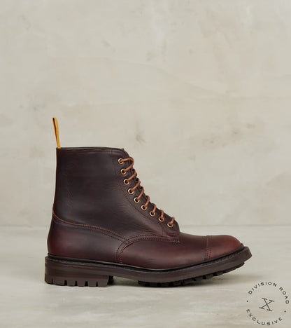Tricker's x Division Road Churchill Boot - 4497 - Commando - Badalassi Tabacco Ca…