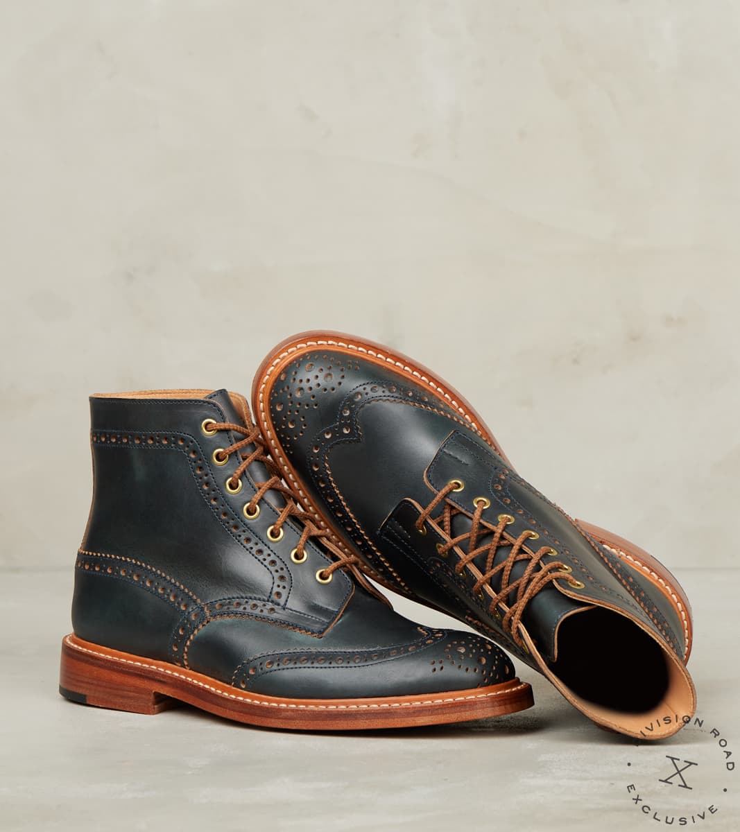 Stow Boot - 2298 - Leather - Horween Navy CXL