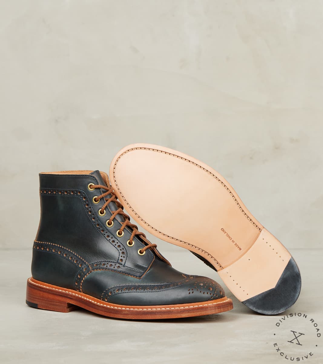 Stow Boot - 2298 - Leather - Horween Navy CXL