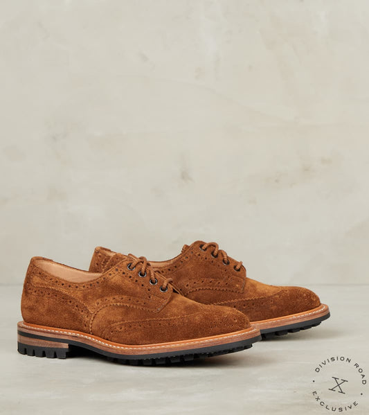 Tricker's x Division Road Bourton Brogue Derby - 2298 - Commando - CF Stead Snuff…