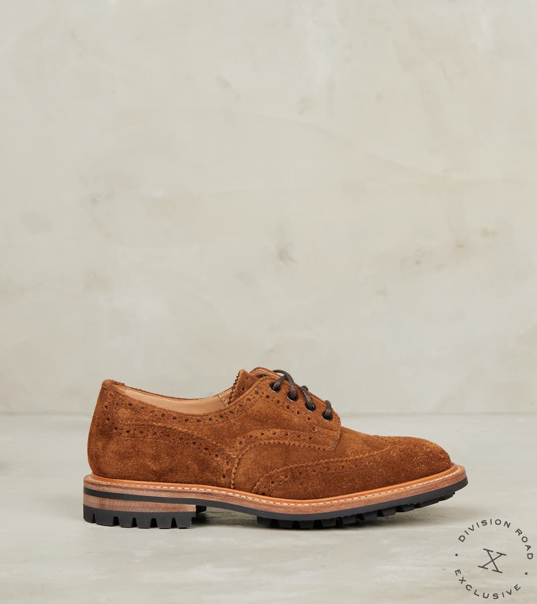 Tricker's x Division Road Bourton Brogue Derby - 2298 - Commando - CF Stead Snuff…