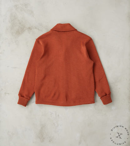 Shawl Cardigan - Burnt Orange