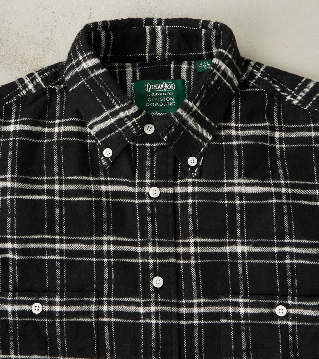 Japanese Slubbed Twill Check - Black