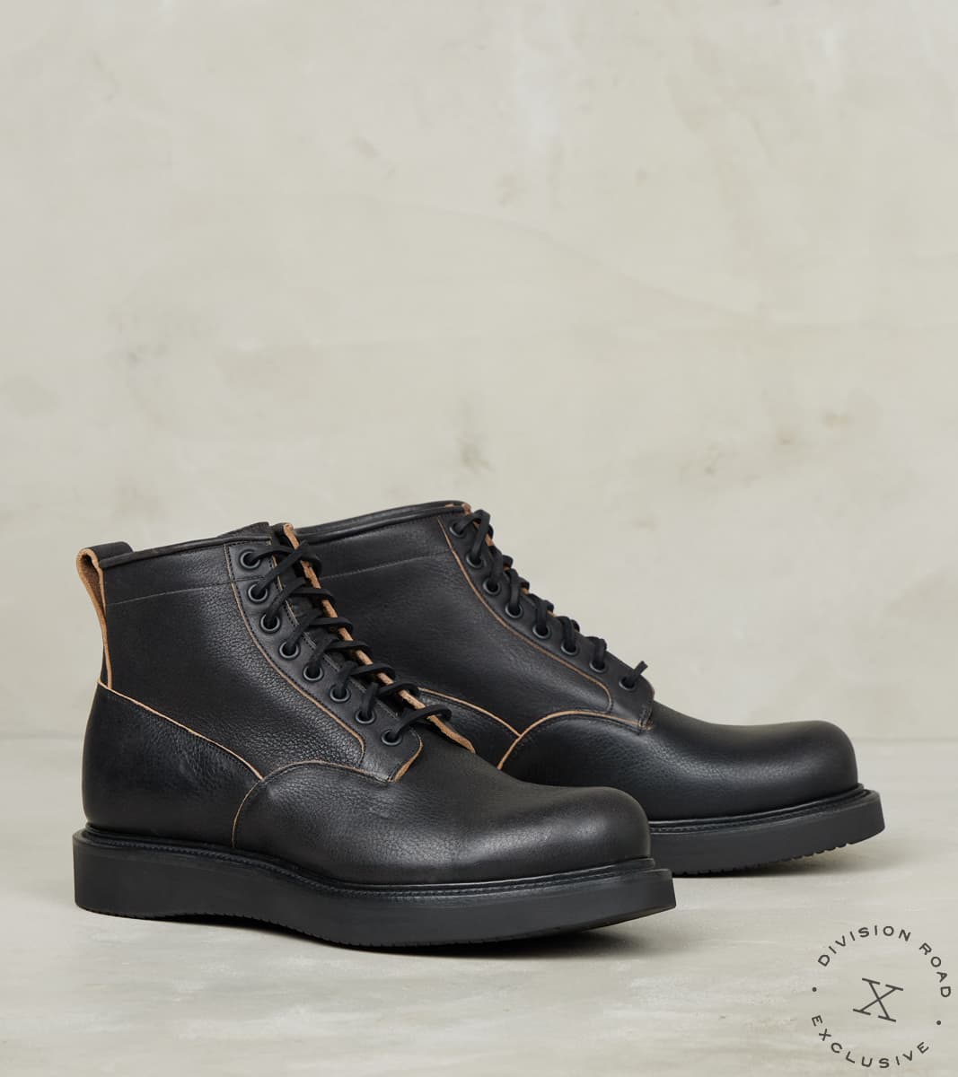 Viberg x DR Scout Boot - 2040 - Vibram 2021 - Horween Black Washed CXL ...