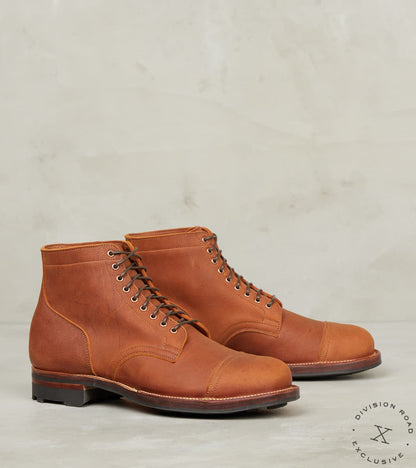 Viberg x Division Road Service Boot - 2055 - Ridgeway - CF Stead Nutmeg Waxed Kud…