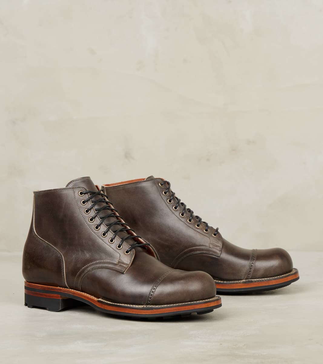 Viberg Service Boot - 2040 - Ridgeway - Maryam Asphalt Vachetta Horseb…