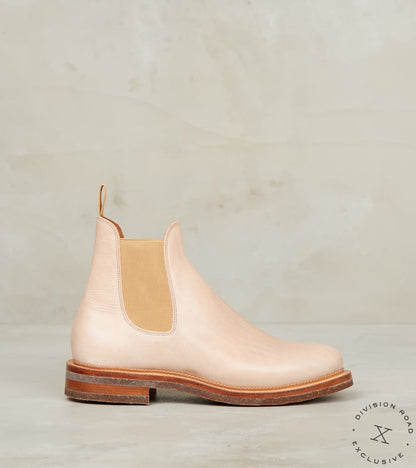 Viberg x Division Road Chelsea Boot - 2030 - Lactae Hevea - Conceria Champagne Wa…