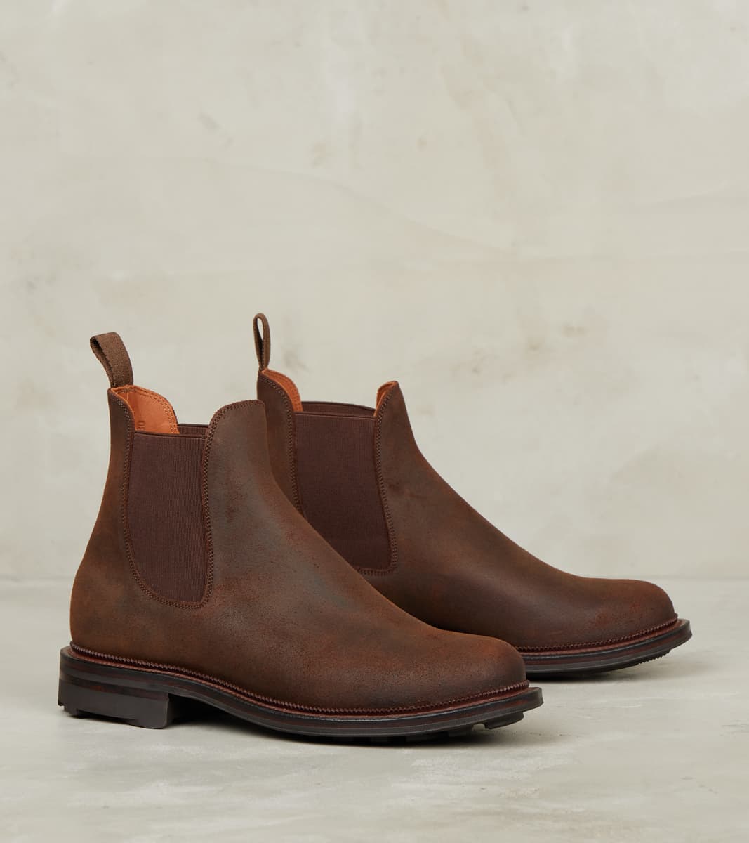 Viberg Chelsea Boot - 2030 - Ridgeway - CF Stead Snuff Waxy Commander