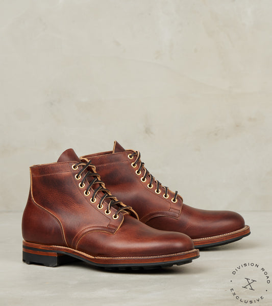 Viberg x Division Road Service Boot - 2030 - Ridgeway - Horween Brown Nut Cypress